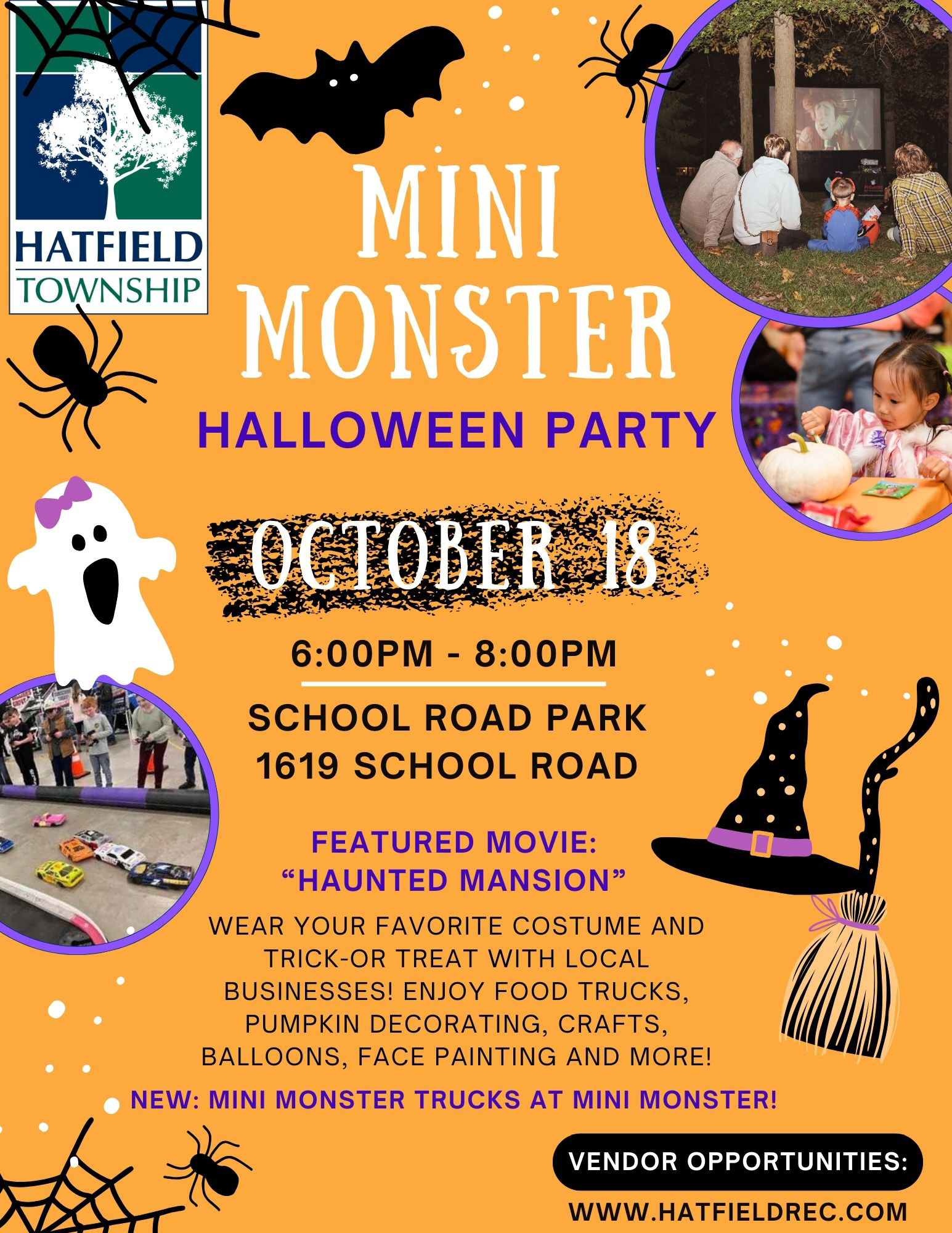 Hatfield Mini Monster Halloween Party